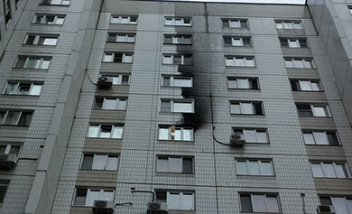 До проведения фасадных работ
