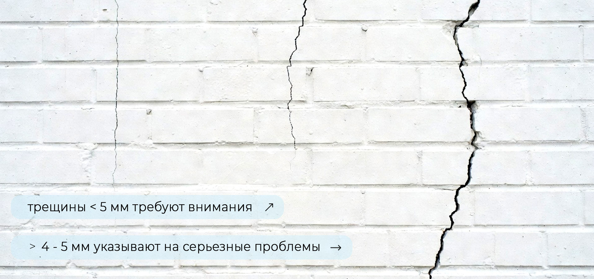 Классификация трещин в кирпичах