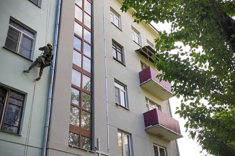 Остоженка, 41, Москва - ремонт фасада здания, 2026